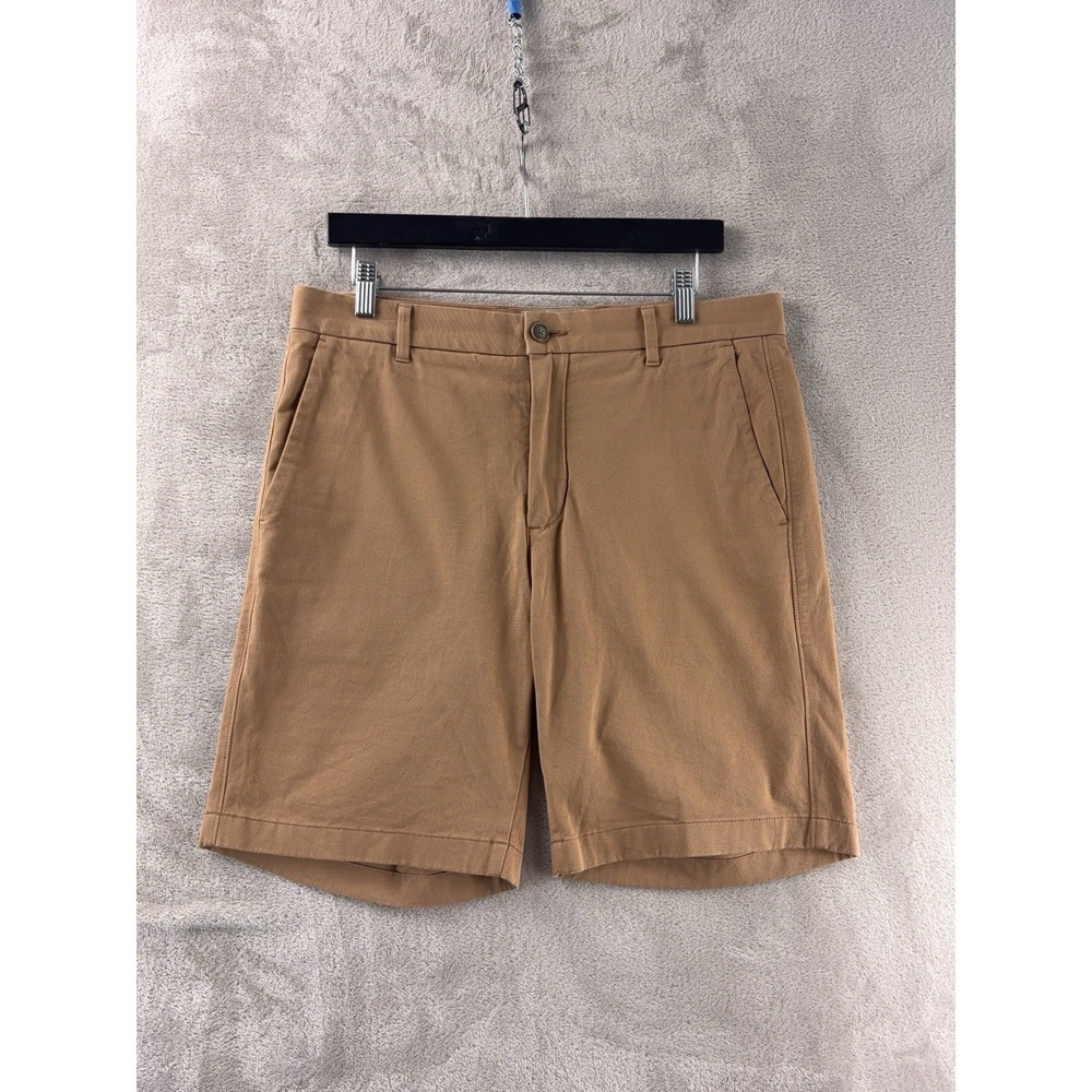 Everlane Shorts Mens Size 33 Beige Chino Flat‎ Front Casual Cotton Stretch